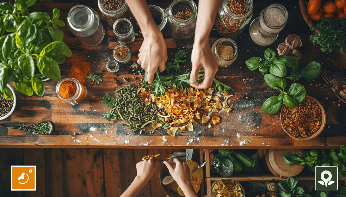 Ingrédients - Cuisine zéro déchet valorisez vos épluchures et fanes de légumes