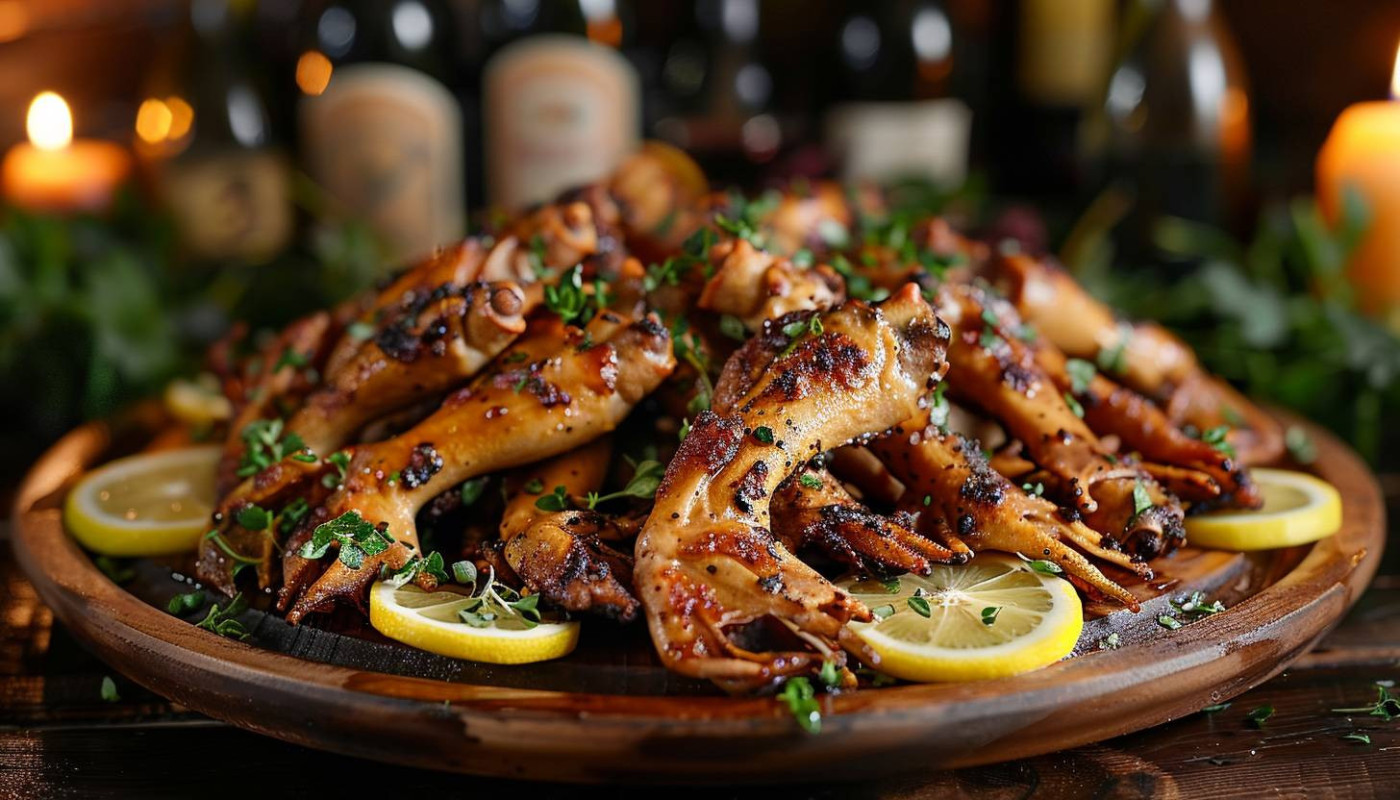 Exploration des accords mets et vins avec les cuisses de grenouilles