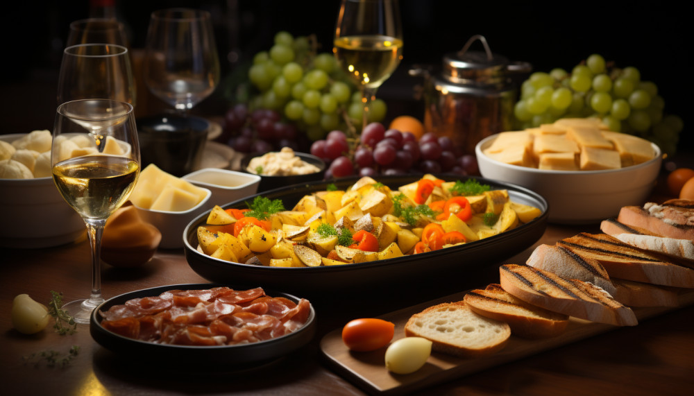 Les vins blancs d' Alsace avec raclette : parlons-en
