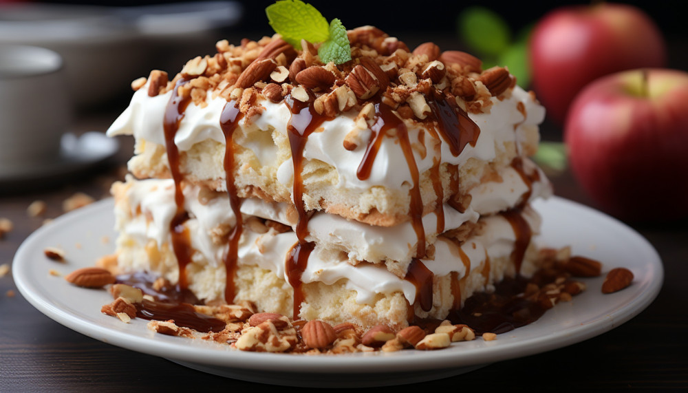 Meilleures recettes de desserts aux pommes.